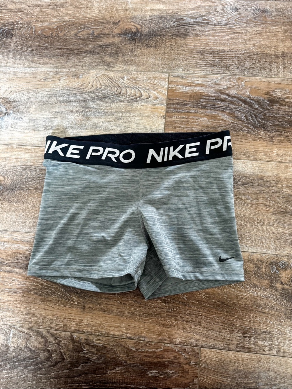 Nike Pro Grey Dri-FIT Performance Shorts